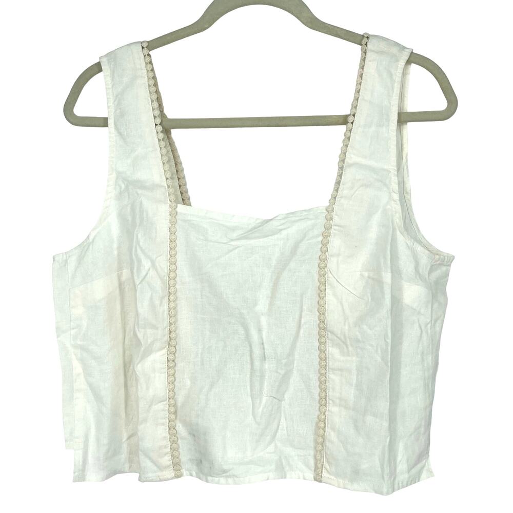 Marine Layer Stella Tank White XL NWT